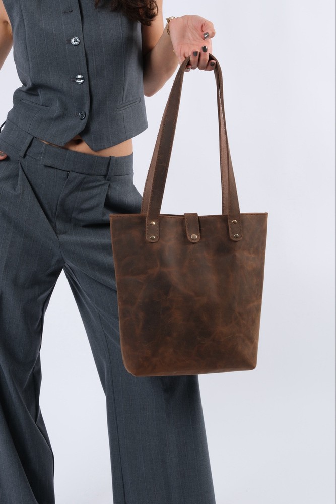 Leather Tote Bag