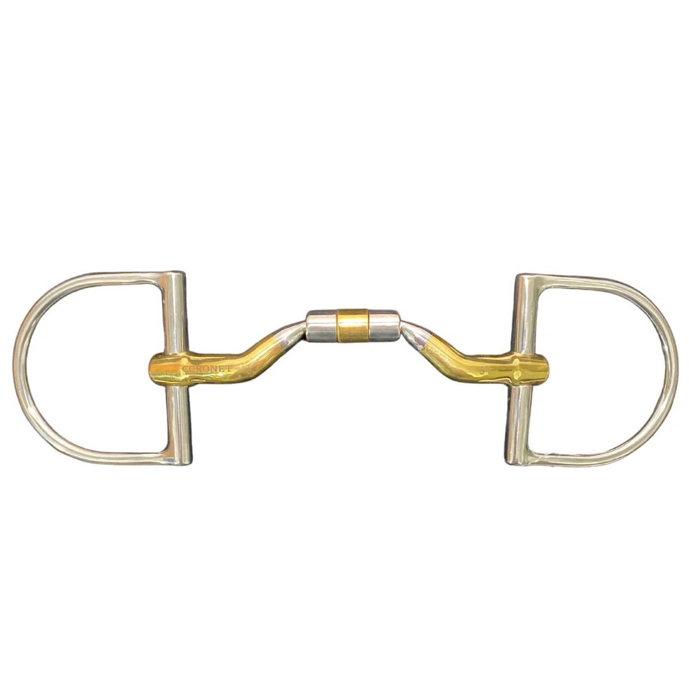 Coronet Hunter D Ring Low Port Comfort Snaffle Bit
