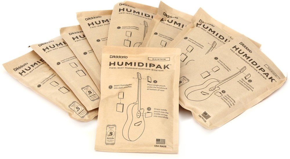 D'Addario Humidipak Standard Replacement 9-pack
