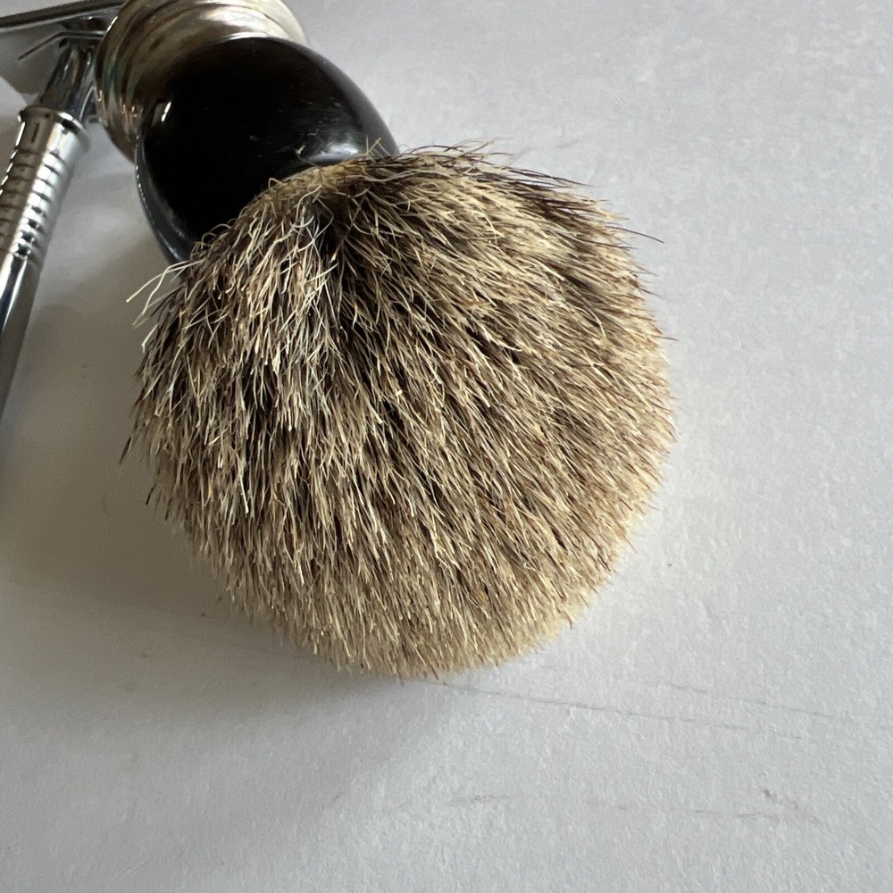 Parker Shave Set - Razor, Stand & Badger Brush