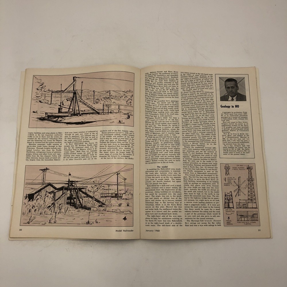 Model Railroader Magazine January 1960