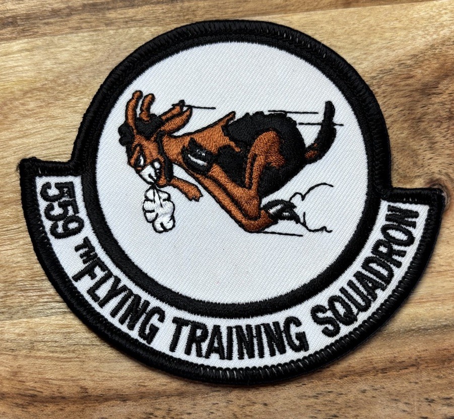 USAF Air Force 559TH Flying Training Squadron Embroidered Patch