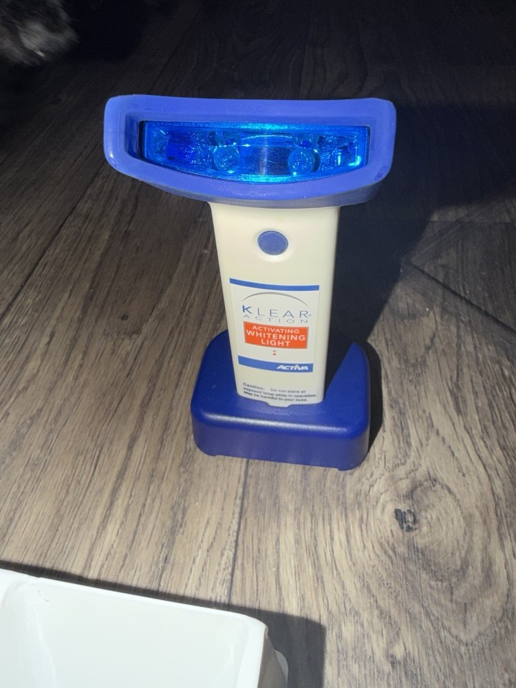 Klear Action The Original Activating Whitening Light System - Tested & Working