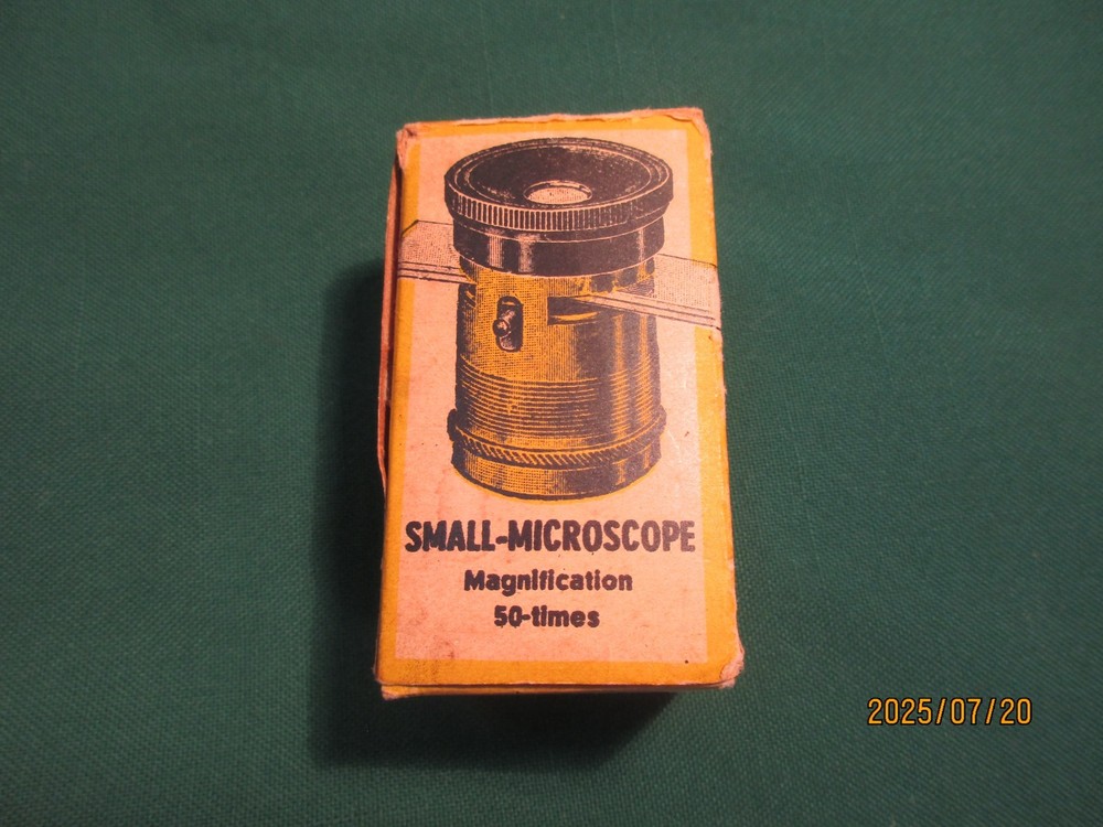 SMALL FIELD BIOLOGY HAND HELD MICROSCOPE WEST GERMAN
