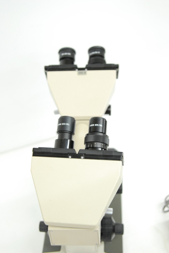 Olympus BH-2 BHUT Dual Viewing Teaching Microscope W/ D Plan Objectives