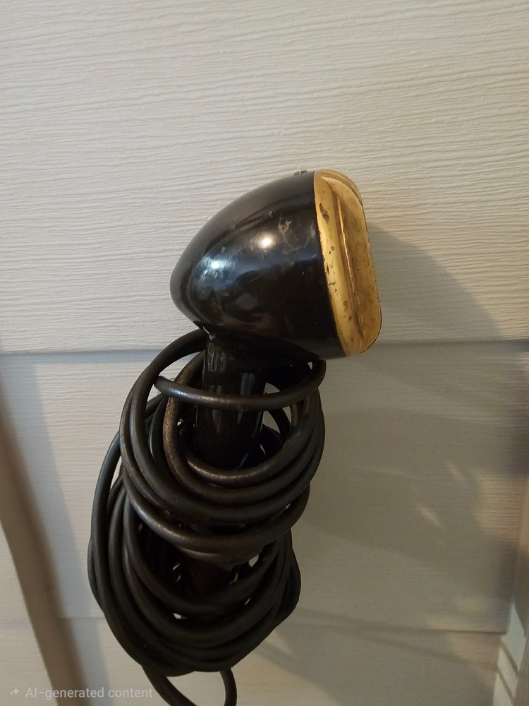 Vintage early 1900s Microphone used