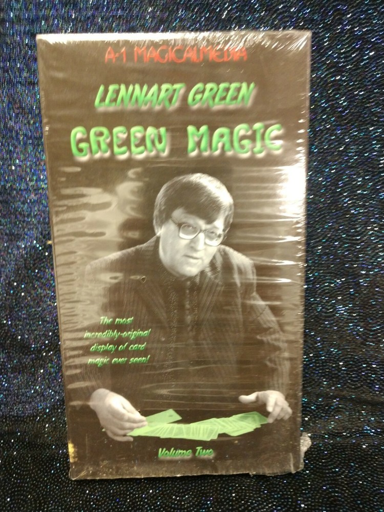 Lennart Green Magic Volume 2 VHS Video Tape 2000