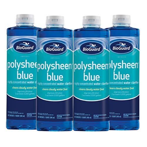 BioGuard Polysheen Blue 1 qt - 4 Pack