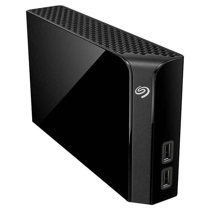 Seagate Backup Plus Hub 8TB External Hard Disk Drive HDD USB Host Desktop Storag