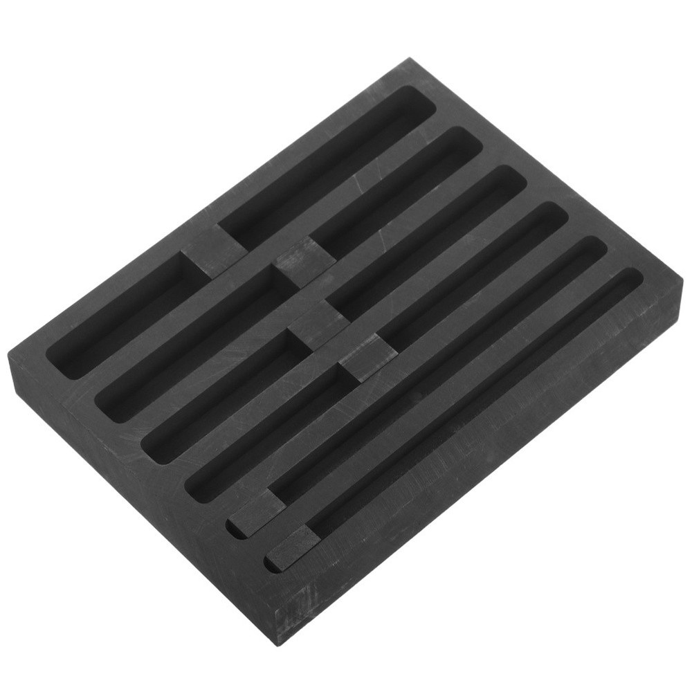 Graphite Mold For Gold-Silver Bar Casting Graphite Plate Crucible Casting Mould