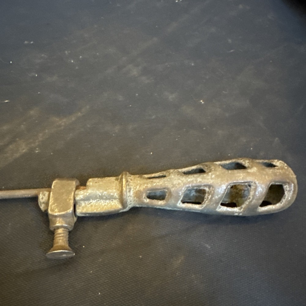 Vintage Cast file holder wo Tip