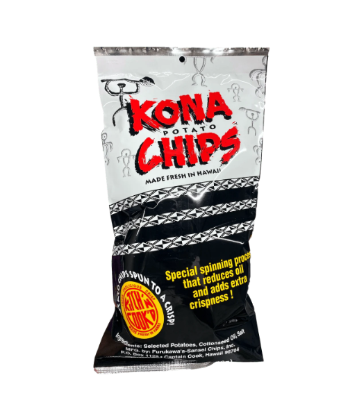 Kona Potato Chips Original 4.25oz Bag