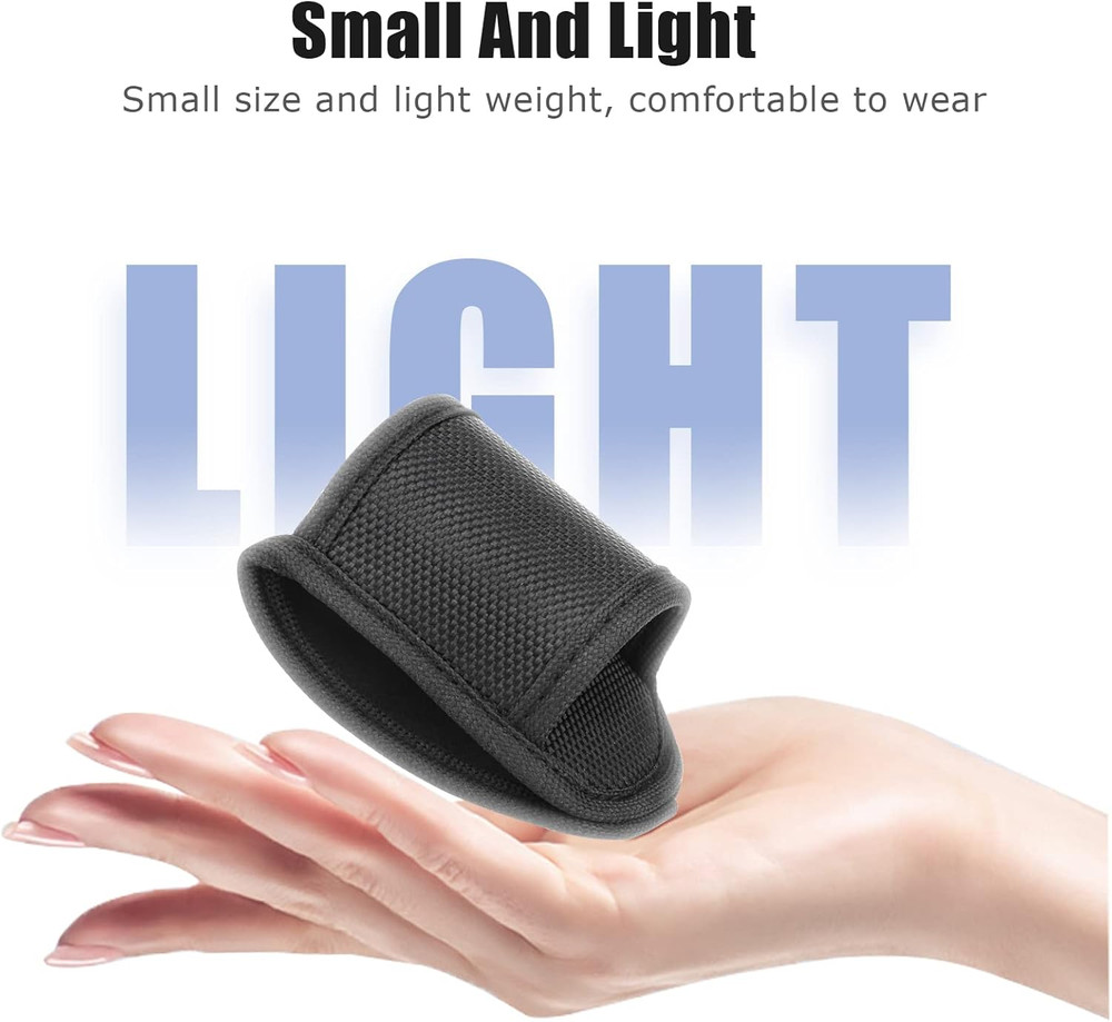 Flashlight Holster for Duty Belt, Open Top D Cell Compact Light Holder Case