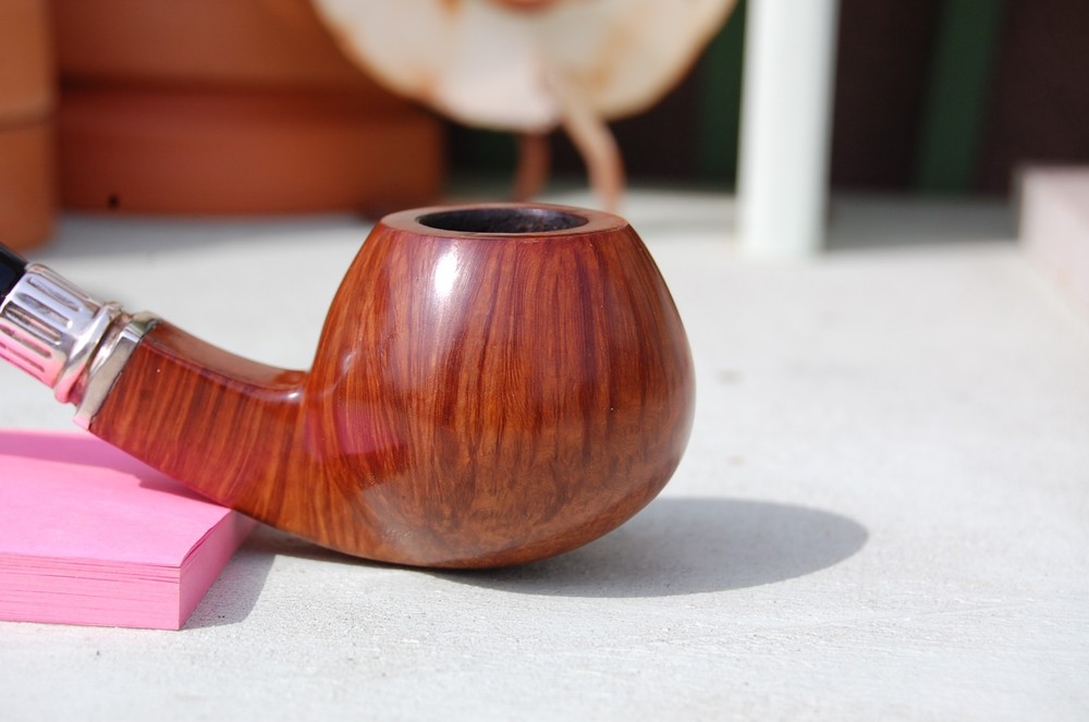 Vintage Don Carlos Italian Silver Estate Pipe