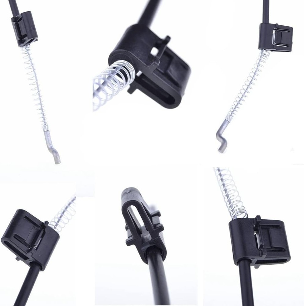 2 Pieces Recliner Release Cable Replacement D-Ring Pull Handle, Exposed Lengt...