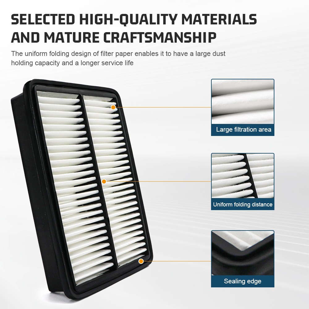 1x Engine Air Filter For 2011 - 2017 Honda Odyssey 3.5L