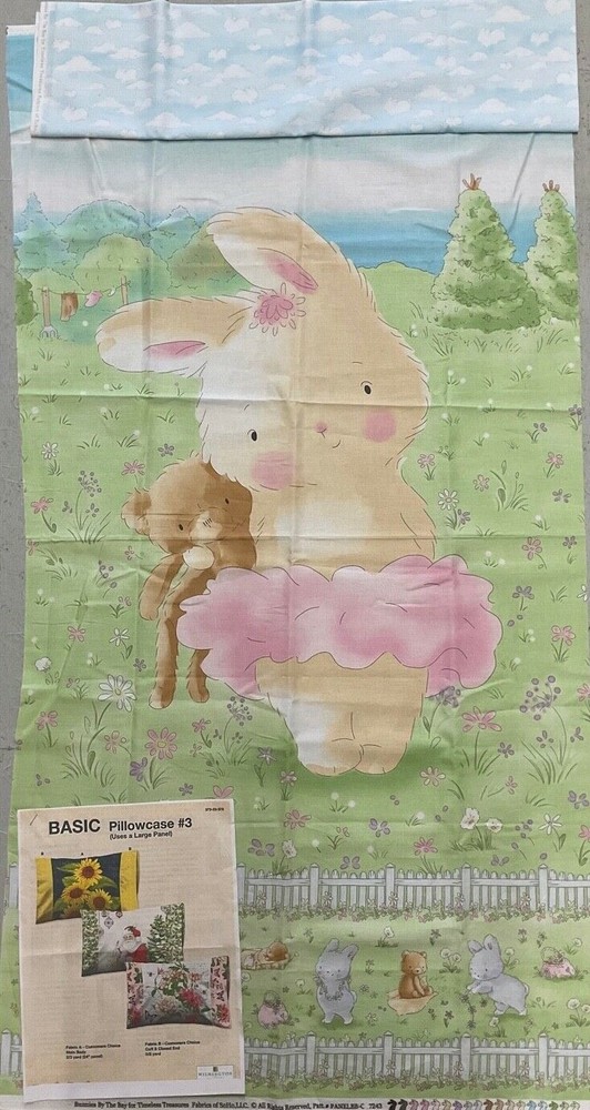 FRIENDSHIP BLOSSOMS BASIC PILLOWCASE KIT #3 (USES A LARGE PANEL)