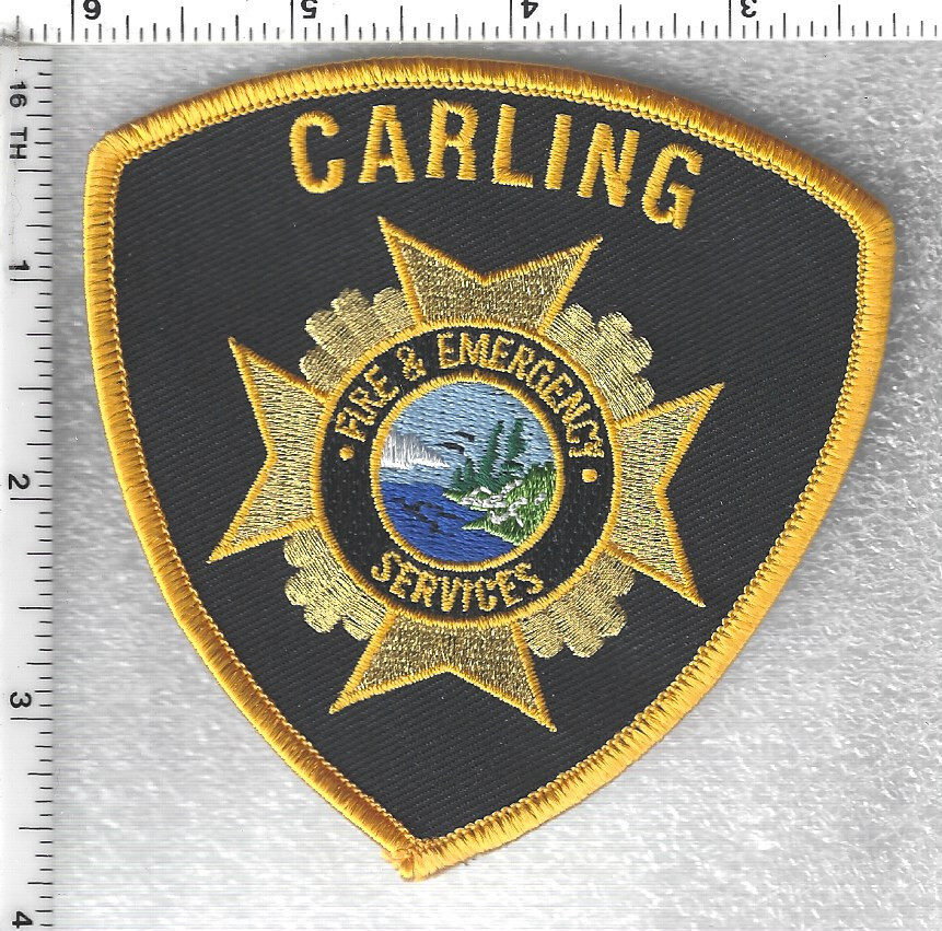 Carling Fire Department  (Ontario, Canada)  Shoulder Patch