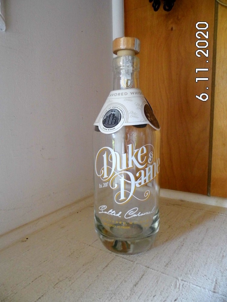 Duke & Dame Salted Caramel Bottle Empty 750ml