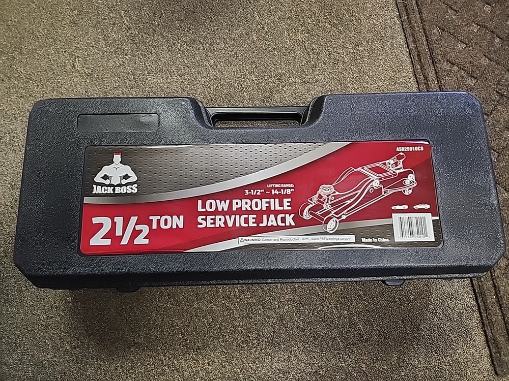 Jackboss 2.5 Ton Hydraulic Low Profile Floor Service Jack