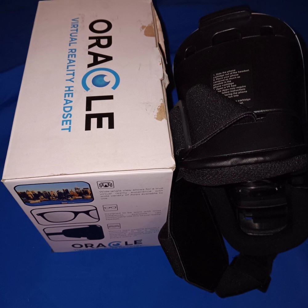 Oracle Virtual Reality 3D Headset for Smartphone NEW