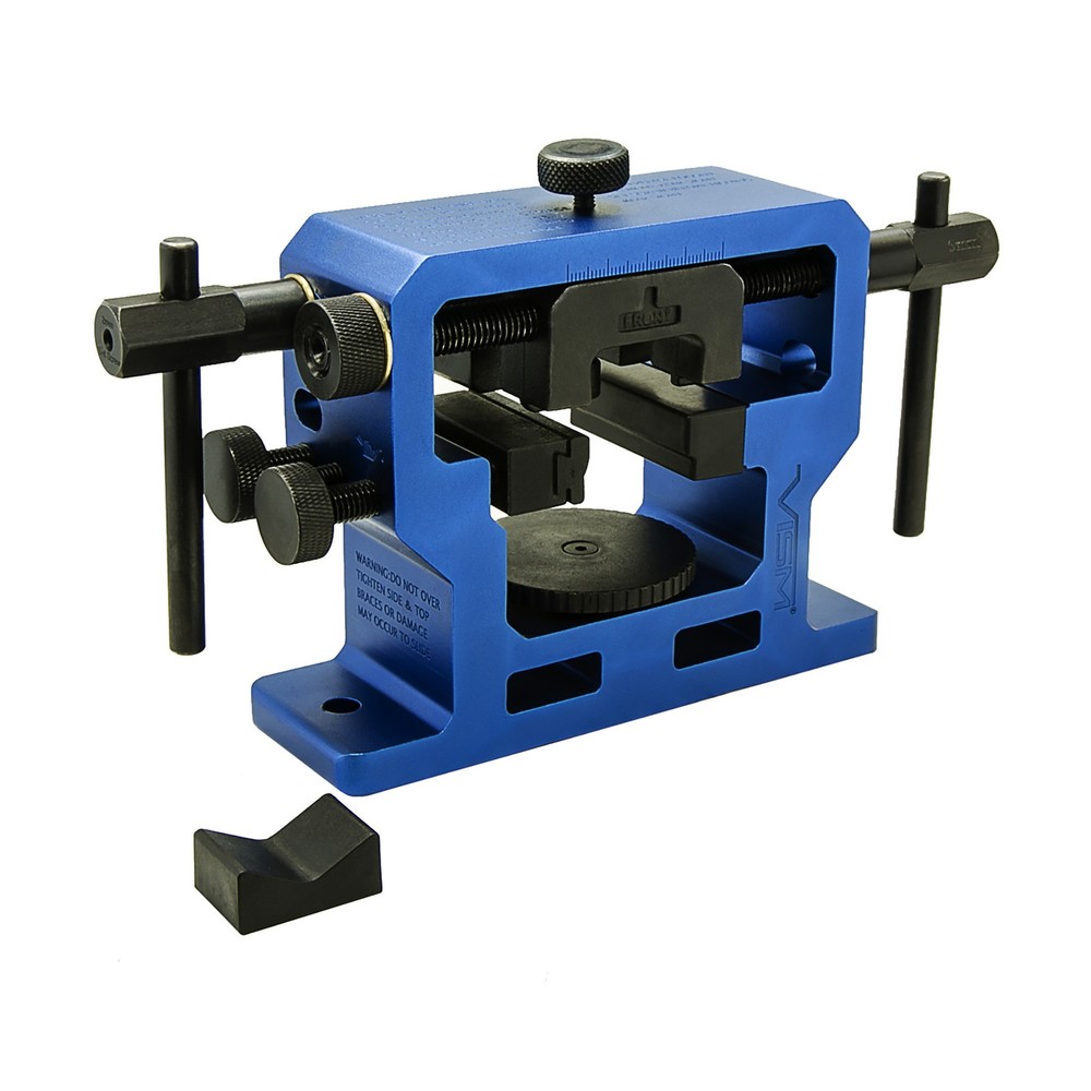 NCSTAR Universal Pistol Sight Pusher Tool Front Rear Blue Anodized VTUFNR