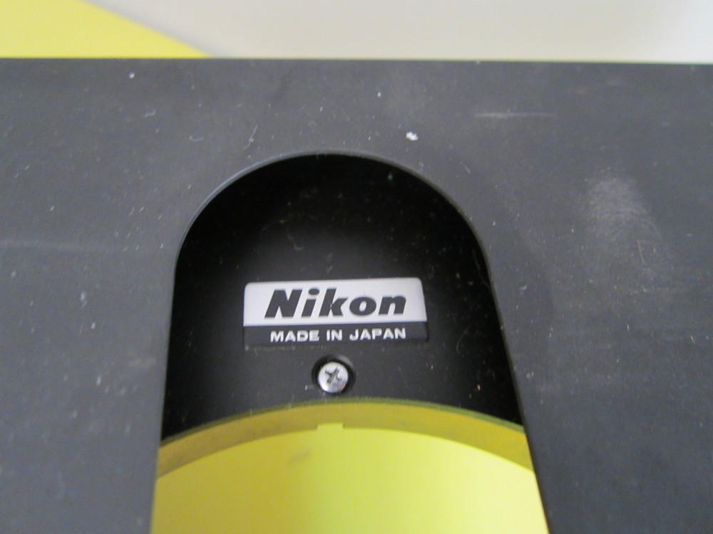MICROSCOPE NIKON JAPAN PART STAGE SLIDES BIN#C1