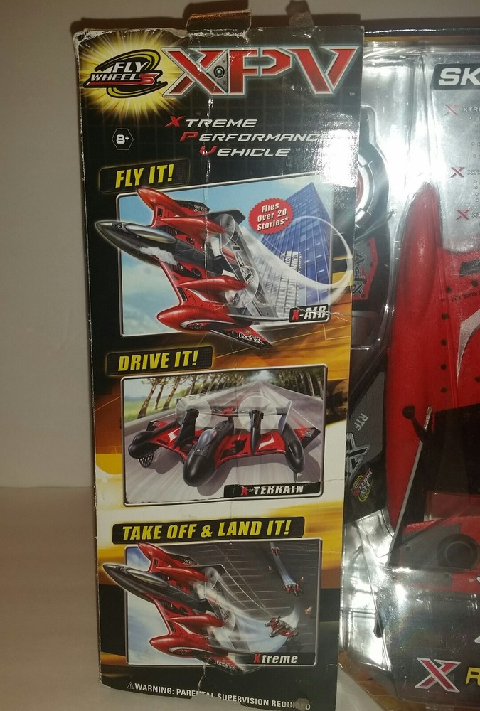 NIB Jakks Pacific XPV Fly Wheels Xtreme Performance RC Plane READ DESCRIPTION