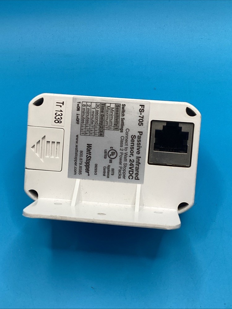 Passive Infrared Sensor FS-705 24VDC Occupancy Sensor Used