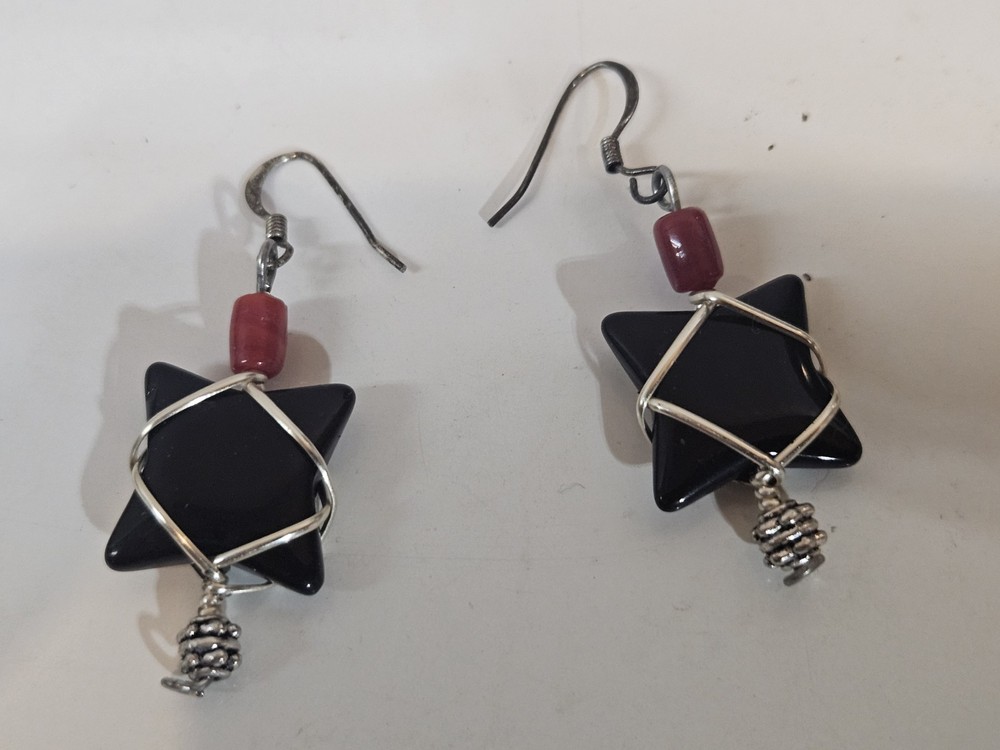 Vintage Look Wrapped Earrings
