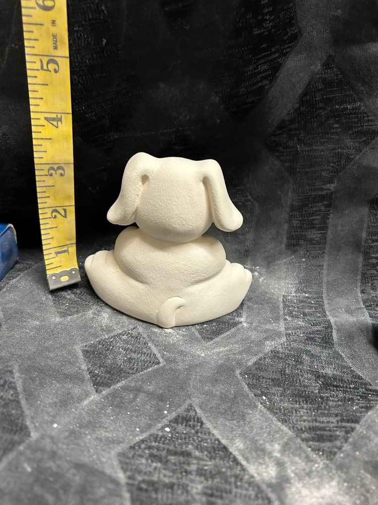 Pup 3" tall Ready to Paint Ceramic Bisque
