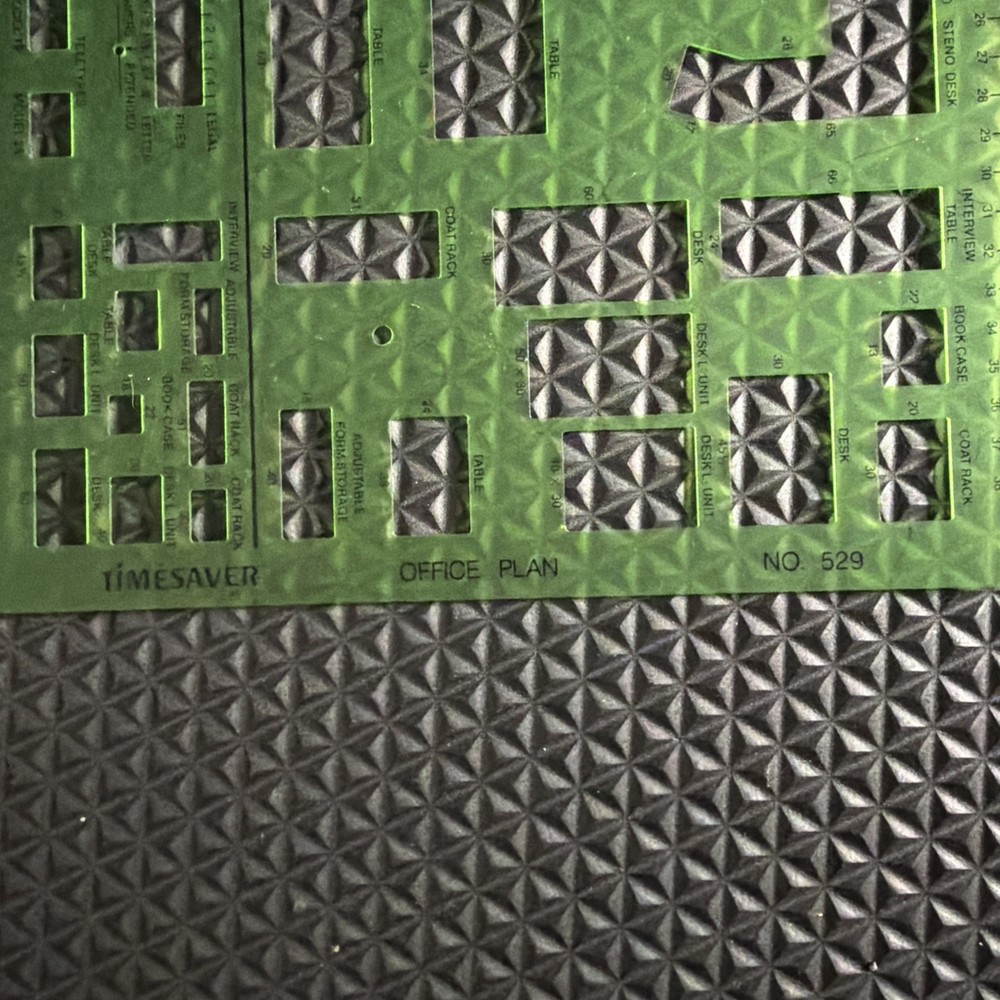 Timesaver Office Plan Template No 529