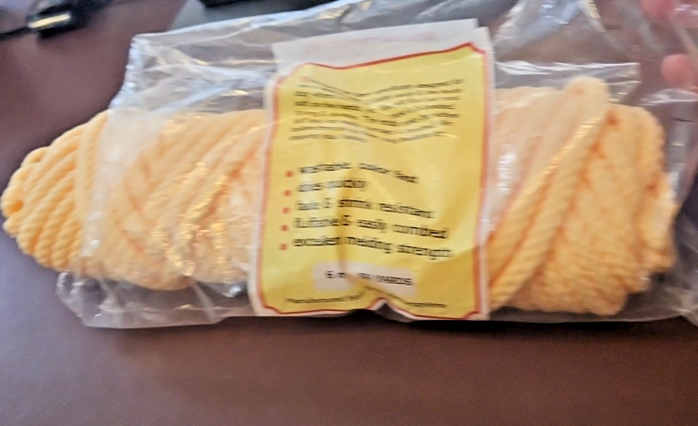 Macrame Cord 6mm 30 Yards - Beige