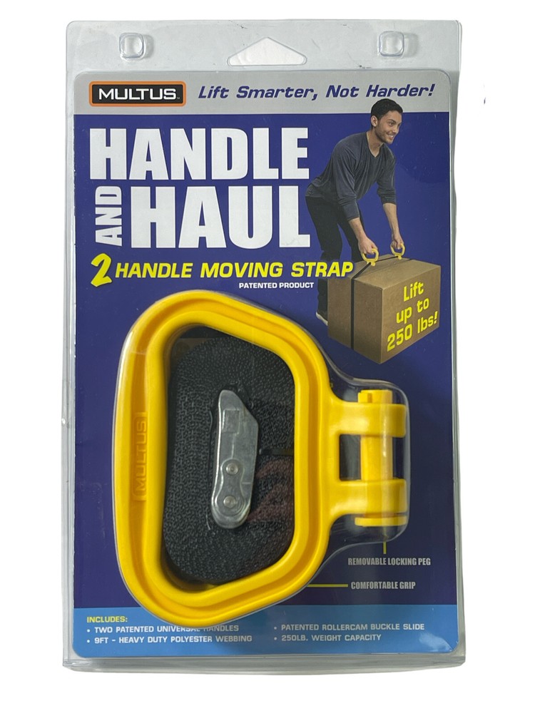 MULTUS Handle and Haul 2 Handle Moving Strap Lot Of Two