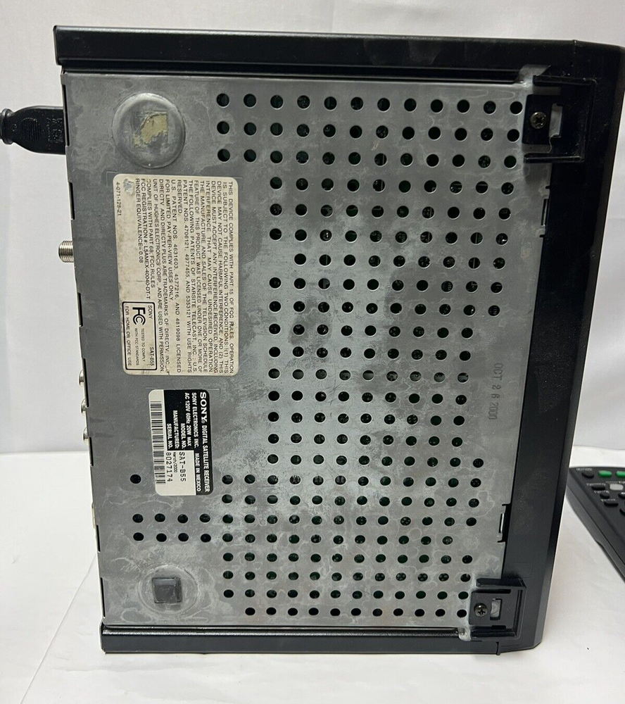 Sony Digital Satellite Receiver SAT-B55 with Remote Control Tested!