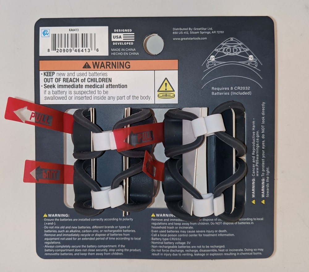 D DRIFT ALL THINGS WATER 4-Pack Kayak Navigation Lights