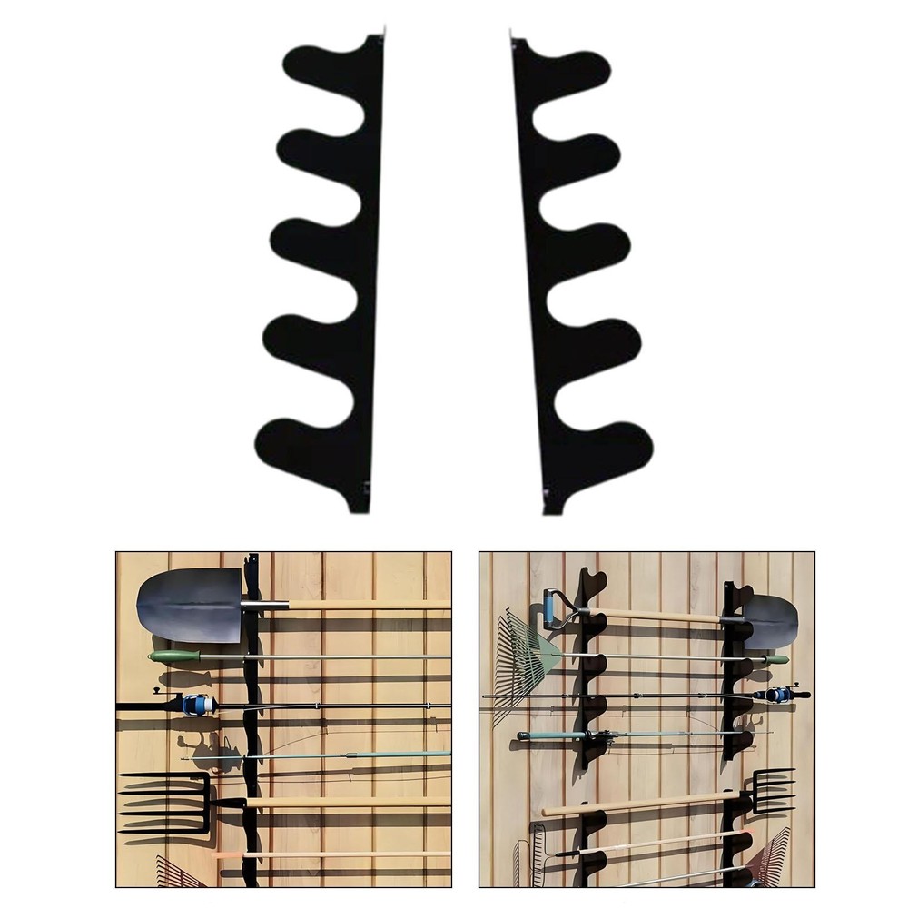 Garden Tool Organizer Wall Mount Tool Holder Easy Installation Sturdy