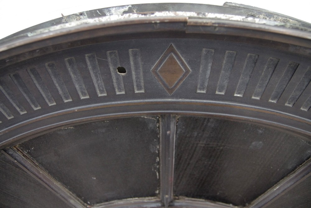 Reclaimed 5 ft Bronze Beaux Arts Arch Transom