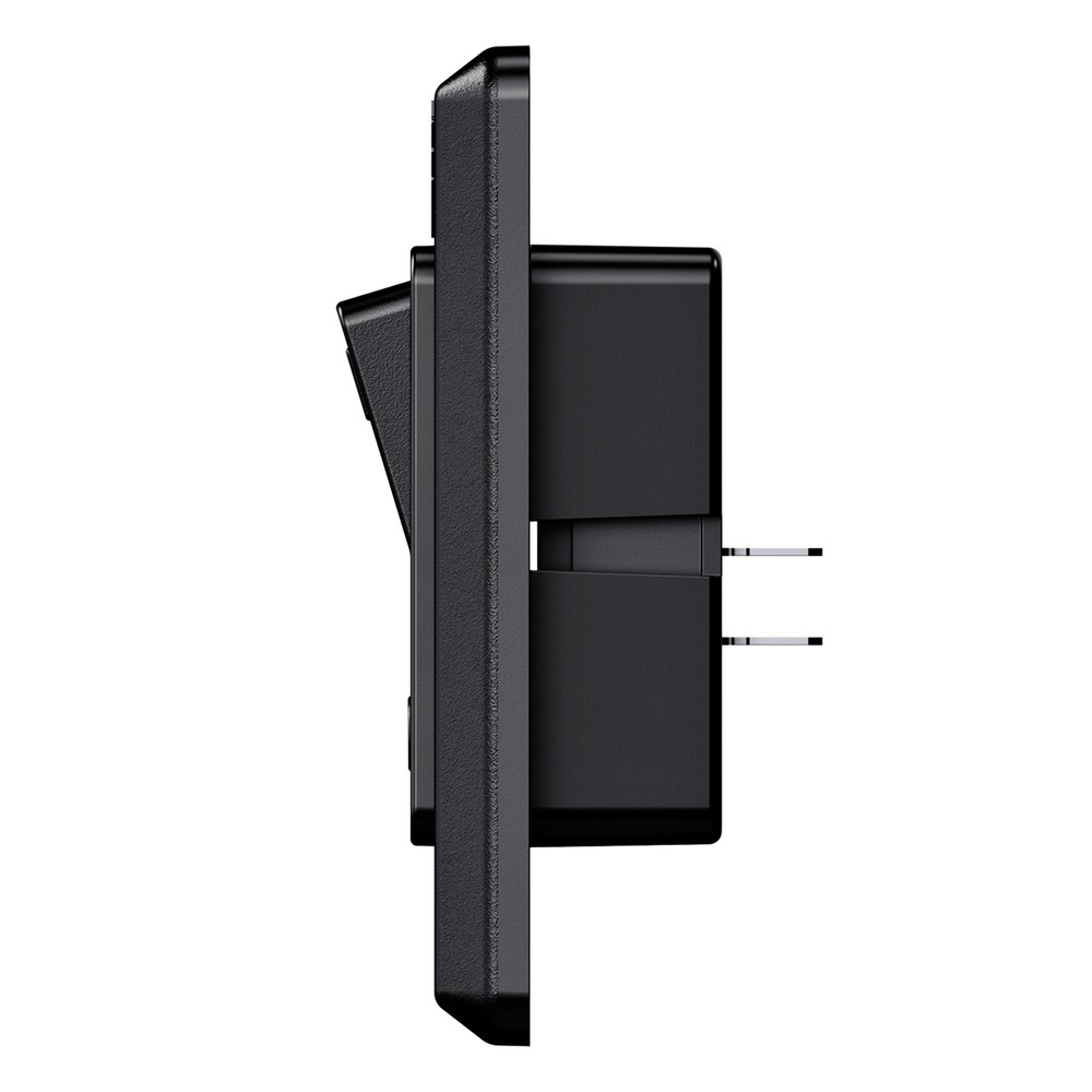 Single 2 Gang On-OFF 12V Black Light Switch - RV Camper Trailer Marine Boat 12 V