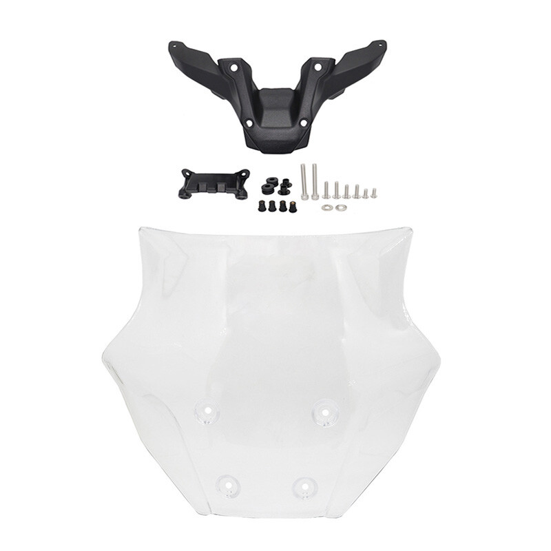 For Yamaha MT-09 2024 Motorcycle Windshield Windshield Black Bracket