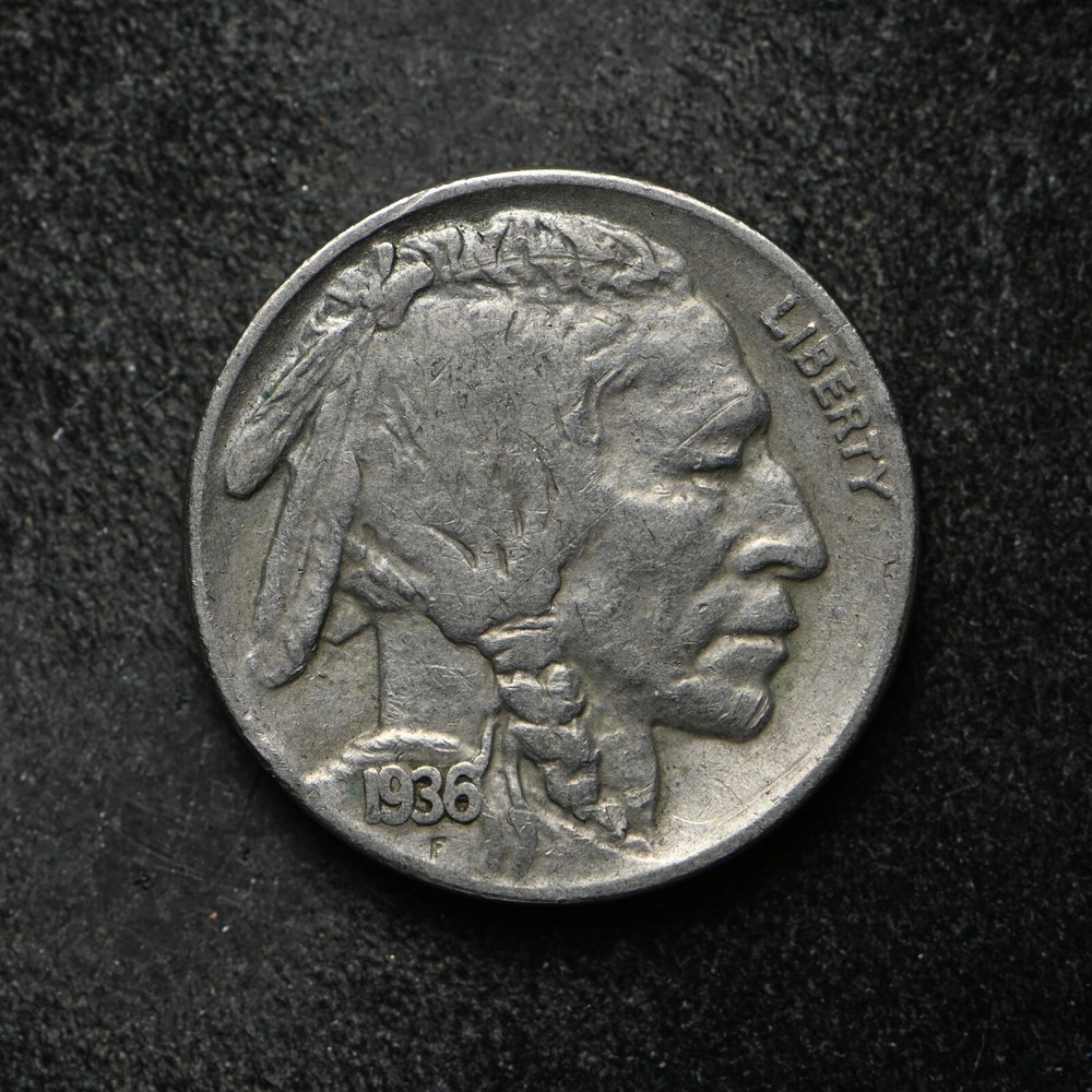 1936 Buffalo Nickel (bb16438)