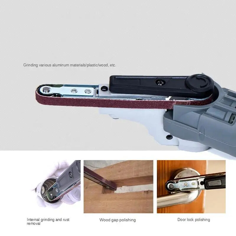 Handheld 6-speed Stepless Variable Speed Belt Sander YL-330 Small Portable