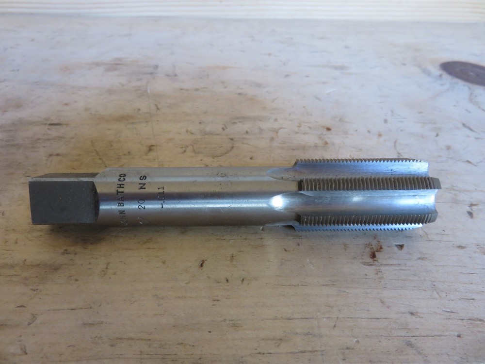 1 "-20  ( .011 ) undersized  6-Flute   Hand Tap (#272-100)