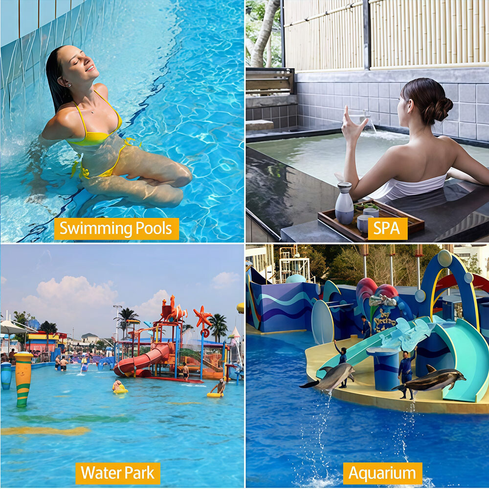 Adjustable Chlorine Dispenser ABS Floating Design,Lock Cap,Fits Spas & Pools