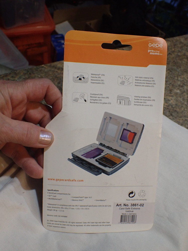 Gepe Extreme Memory Card Protector #3861-02 - New