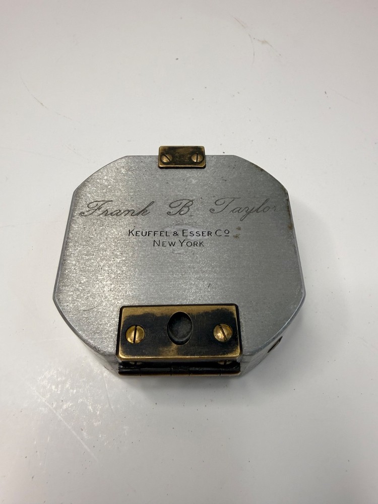 Keuffel & Esser K&E Pocket Transit Compass Clinometer Mirror — Working