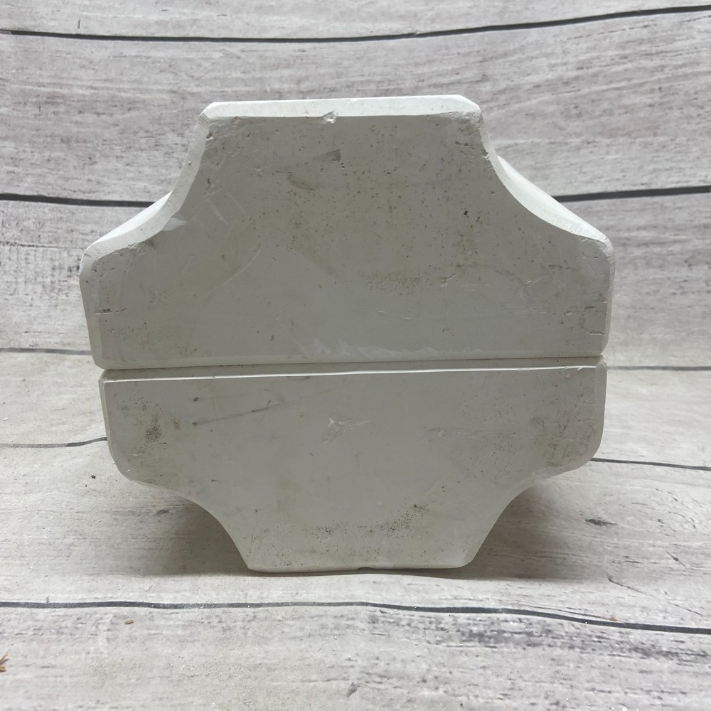 White Horse Ceramic Casting Mold Cake Dish Stand #1663