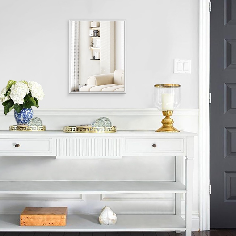 Mirrors for Wall Rectangular Metal Frame Mirror for Farmhouse Bathroom Bedroo...
