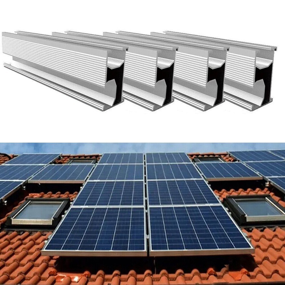Solar Power Mounting Rail Module Bracket Solar Mounting Guide Rail Solar Bracket
