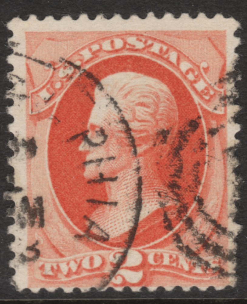 Scott #183 1879 Target and CDS Cancel     MSP08-33